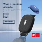 oraimo Wrap Haut-parleur Sans Fil Prize En Charge FM Sangle Velcro Innovante Havybass™ Ip67 à l'eau Étanche