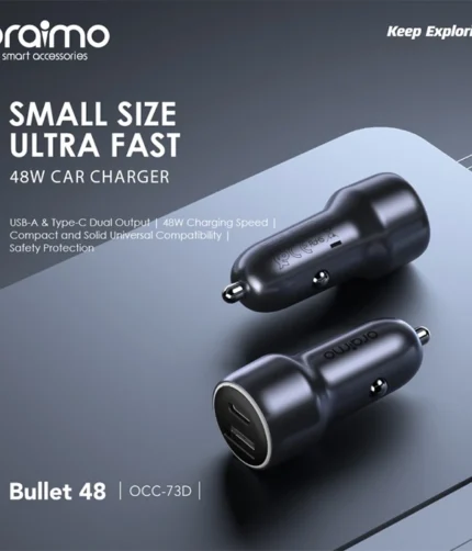 oraimo Bullet 48 48W Car Charger