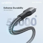 Câble de données Oraimo Pushline Type-C – Type-C 100W Ultra Charge OCD-CC11A
