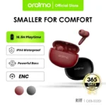 oraimo Riff OEB-E02D plus petit pour le confort véritables écouteurs sans fil-2 couleurs