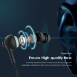 Oraimo Halo 4 Super Bass Clear Call microphone en ligne Écouteurs intra-auriculaires sans enchevêtrement-Blanc