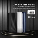 oraimo Traveler 4 20000mAh 2.1A Dual Ports Charge Rapide LED Power Bank
