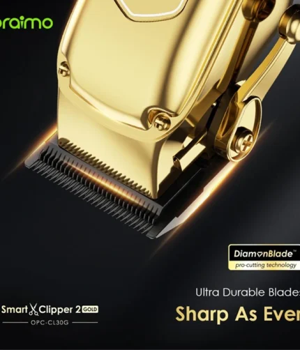 Oraimo Smart Clipper 2 Gold Tondeuse à cheveux professionnelle