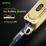 Oraimo Smart Clipper 2 Gold Tondeuse à cheveux professionnelle