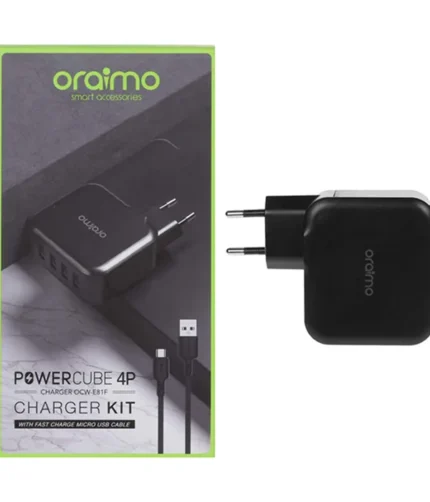 Oraimo charger Kit mural PowerCube 4P 10.5W 5.1A Fast CHarge 4ports