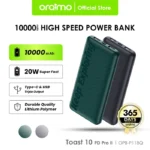 oraimo Toast 10 PD Pro II 10000mAh 20W Power Bank