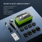oraimo SmartClipper Pro Tondeuse à cheveux professionnelle OCL-550