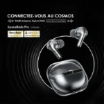 oraimo SpaceBuds Pro ANC hybride adaptatif Véritables écouteurs sans fil