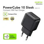 Oraimo Charger Compact 10W PowerCube 10 Sleek OCW-1111 Single Port 5V 2A