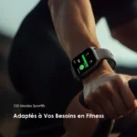 oraimo Watch 5 Lite Montre intelligente IP68 HD 2,01 pouces