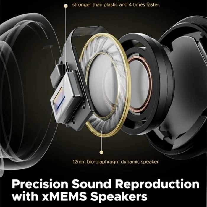 Capsule3 Pro+ xMEMS Speaker AI Adaptive ANC Wireless Earbuds